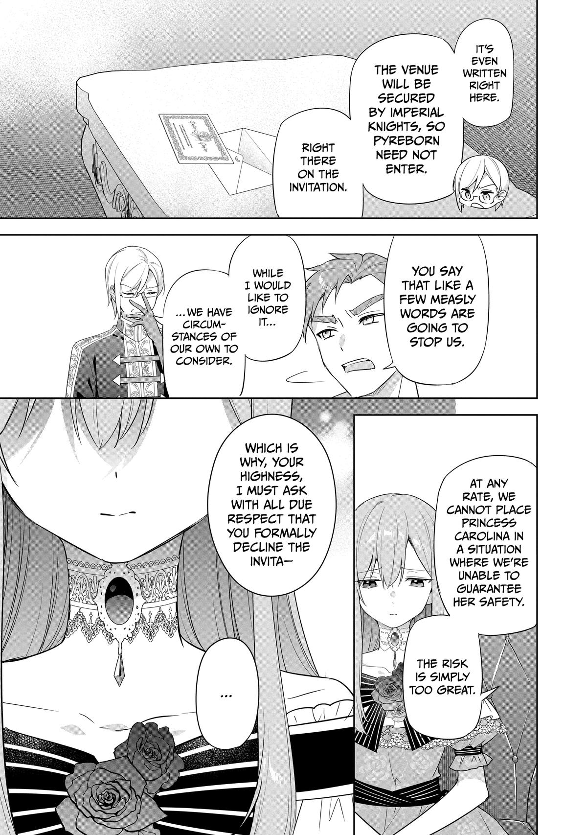 The Oblivious Saint Can't Contain Her Power - Disgraced No Longer, I'm Finding Happiness with the Prince Chapter 27 - Page 25