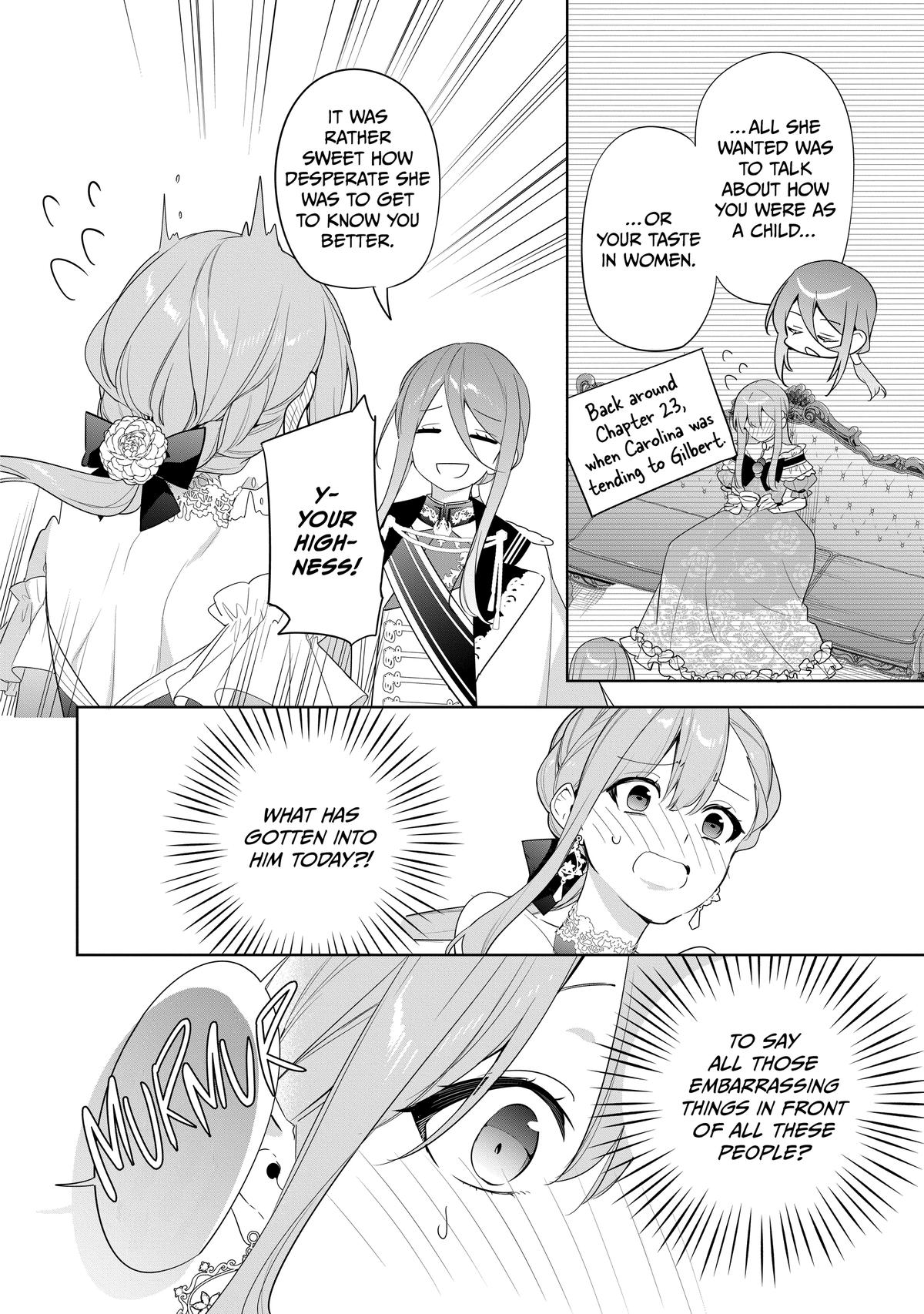 The Oblivious Saint Can't Contain Her Power - Disgraced No Longer, I'm Finding Happiness with the Prince Chapter 28 - Page 12
