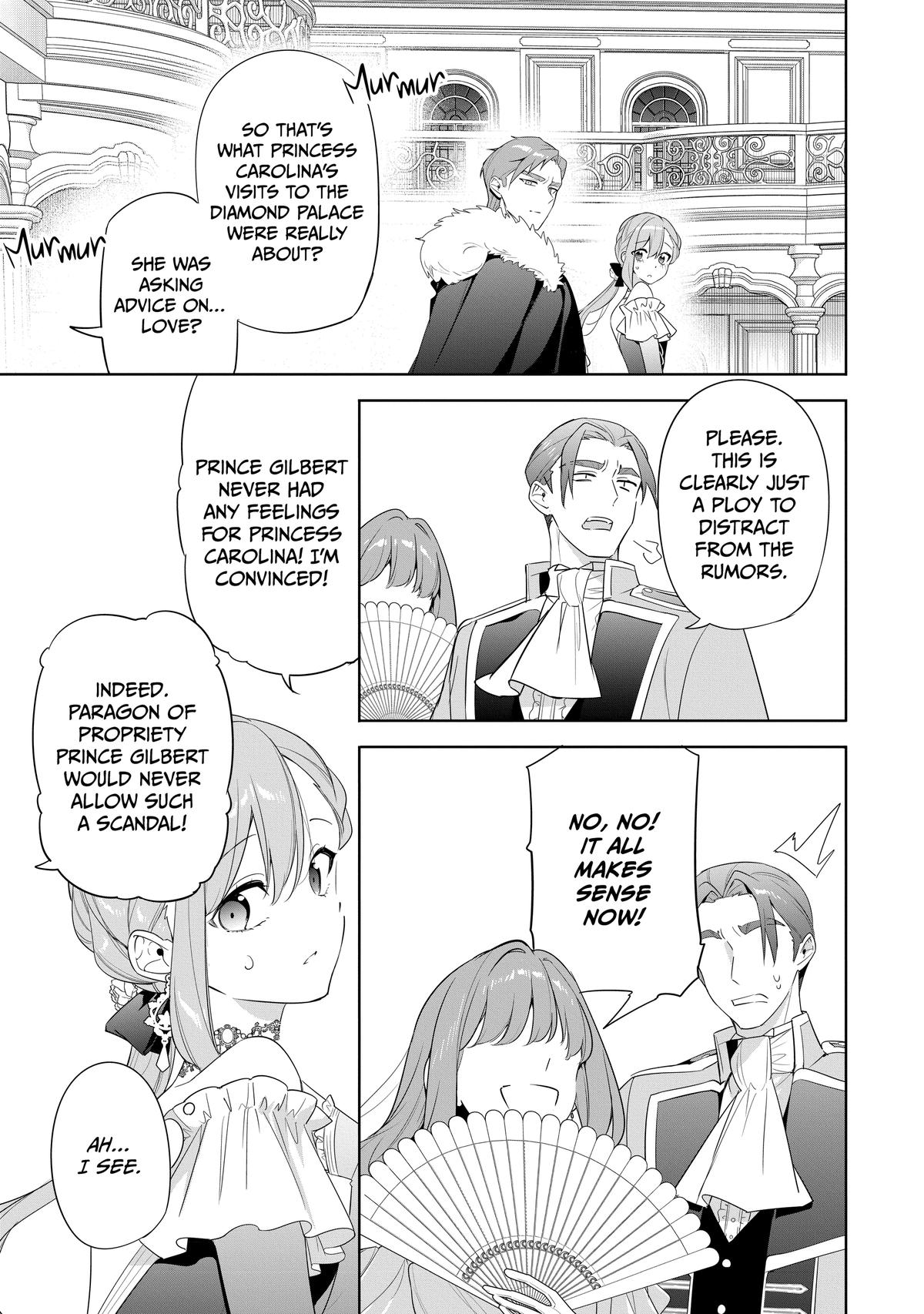 The Oblivious Saint Can't Contain Her Power - Disgraced No Longer, I'm Finding Happiness with the Prince Chapter 28 - Page 13