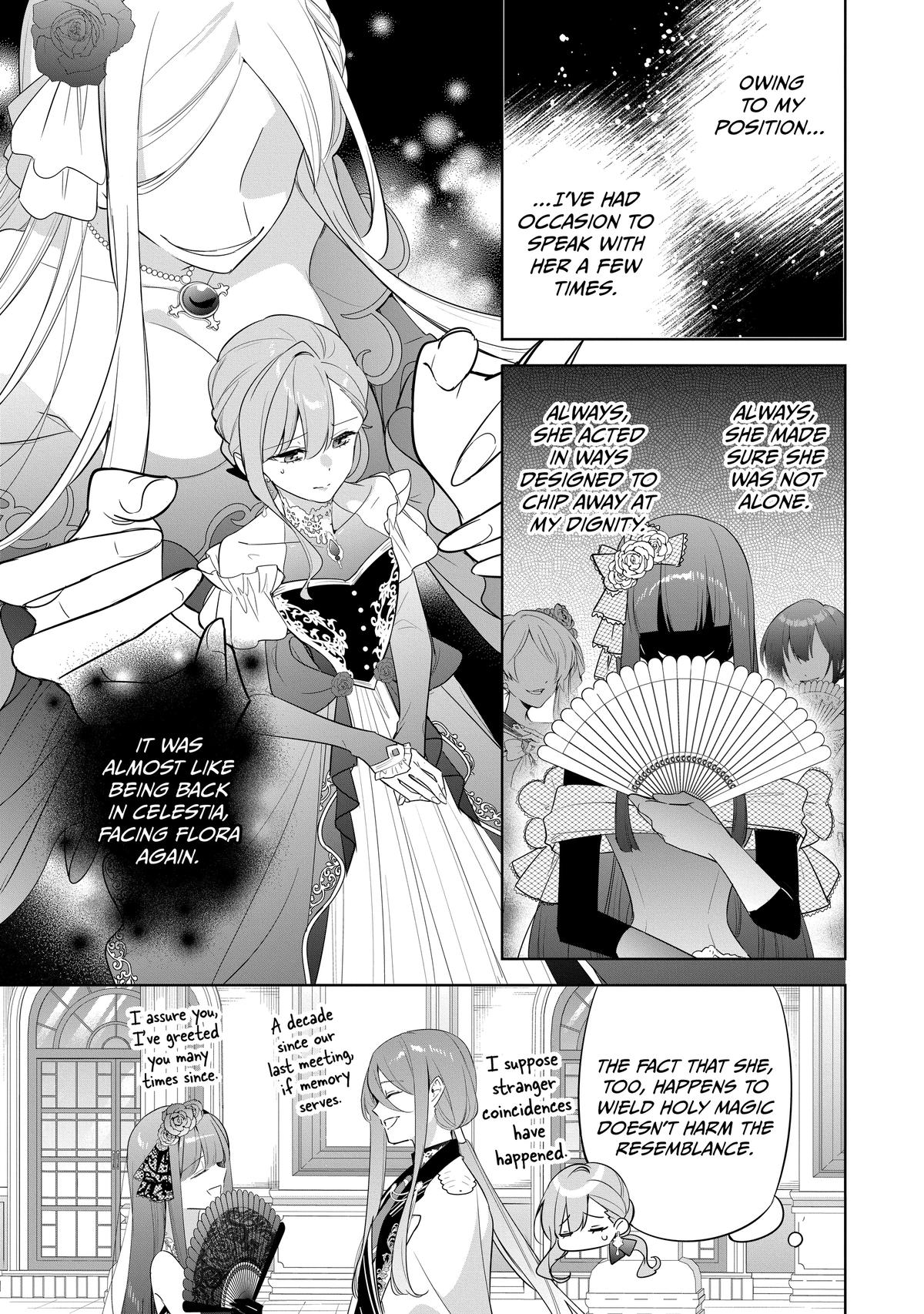 The Oblivious Saint Can't Contain Her Power - Disgraced No Longer, I'm Finding Happiness with the Prince Chapter 28 - Page 17