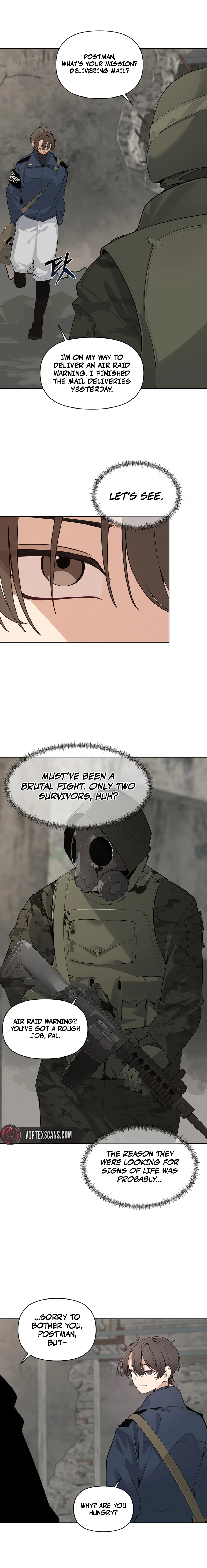 The Postman Walking Through the Apocalypse Chapter 1 - Page 15