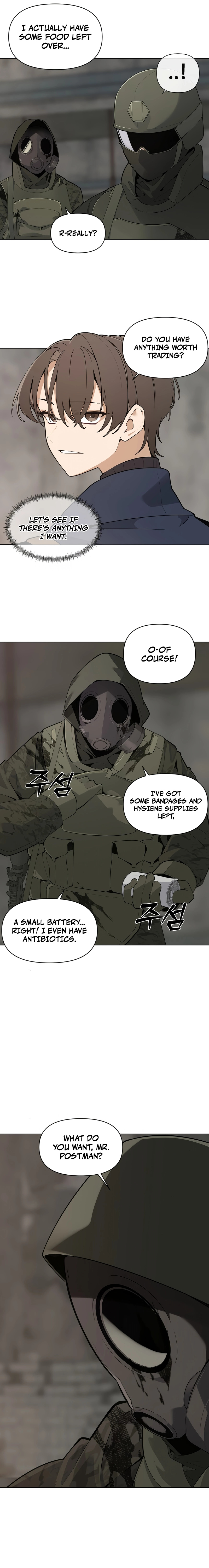 The Postman Walking Through the Apocalypse Chapter 1 - Page 16