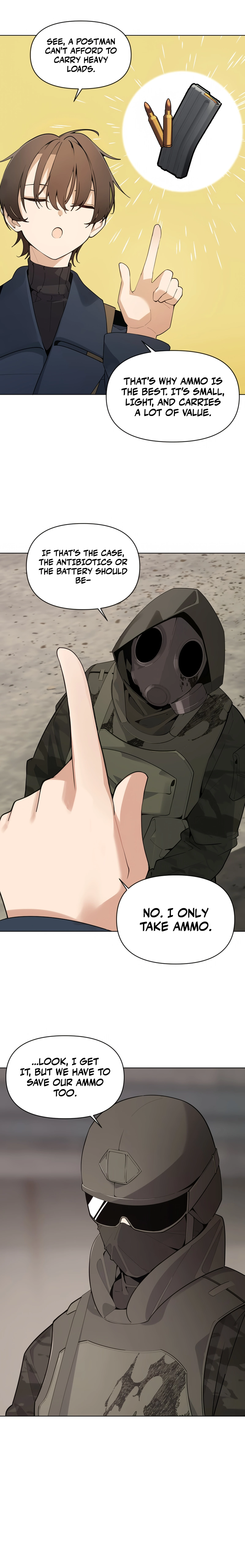 The Postman Walking Through the Apocalypse Chapter 1 - Page 18