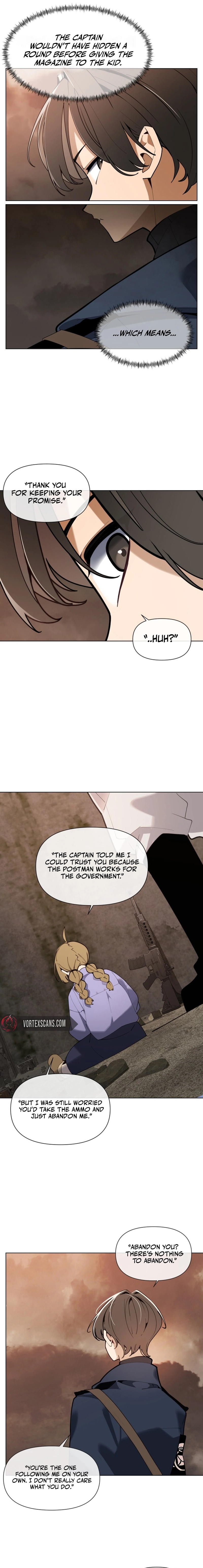 The Postman Walking Through the Apocalypse Chapter 3 - Page 5