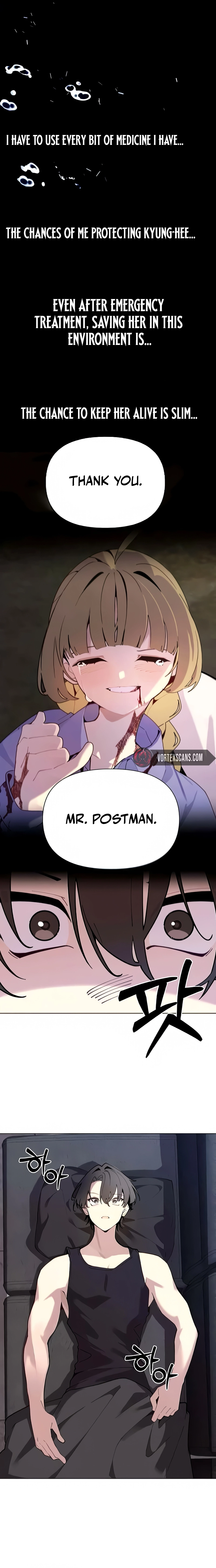The Postman Walking Through the Apocalypse Chapter 5 - Page 13