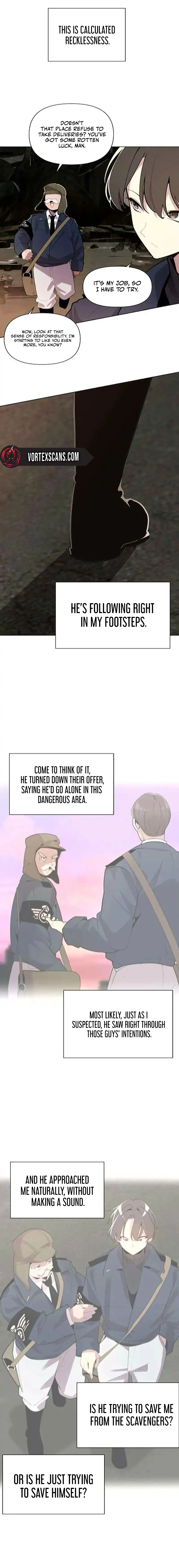 The Postman Walking Through the Apocalypse Chapter 7 - Page 14