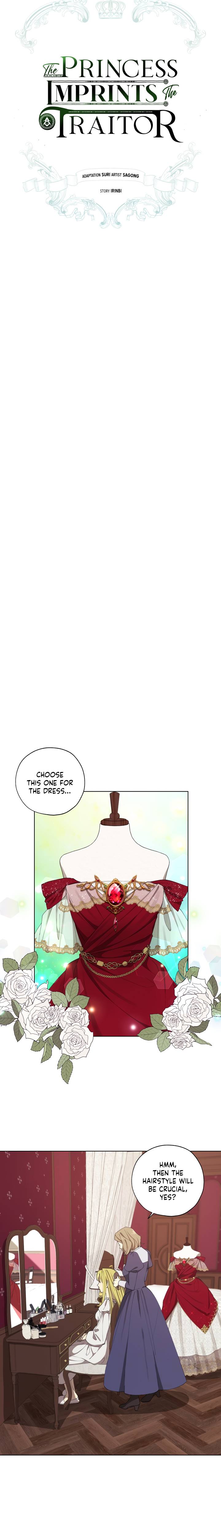 The Princess Imprints A Traitor Chapter 6 - Page 8