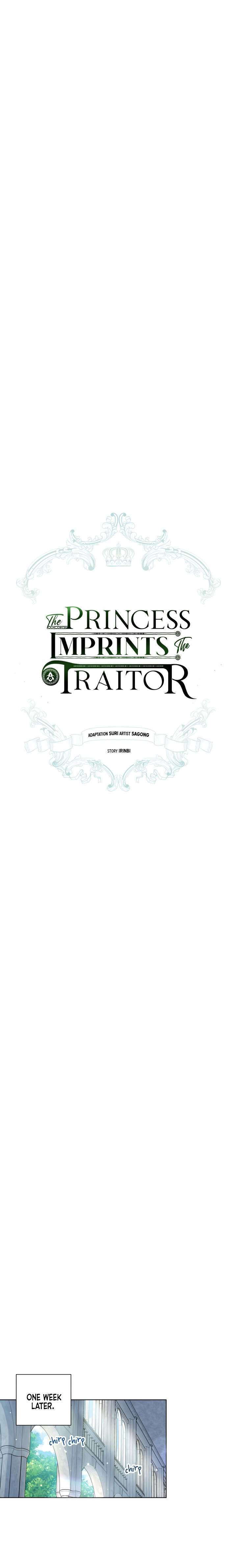 The Princess Imprints A Traitor Chapter 26 - Page 14