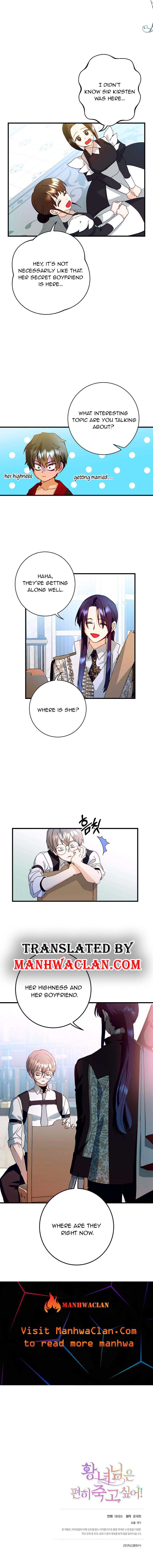 The Princess Wants to Die Comfortably Chapter 20 - Page 4