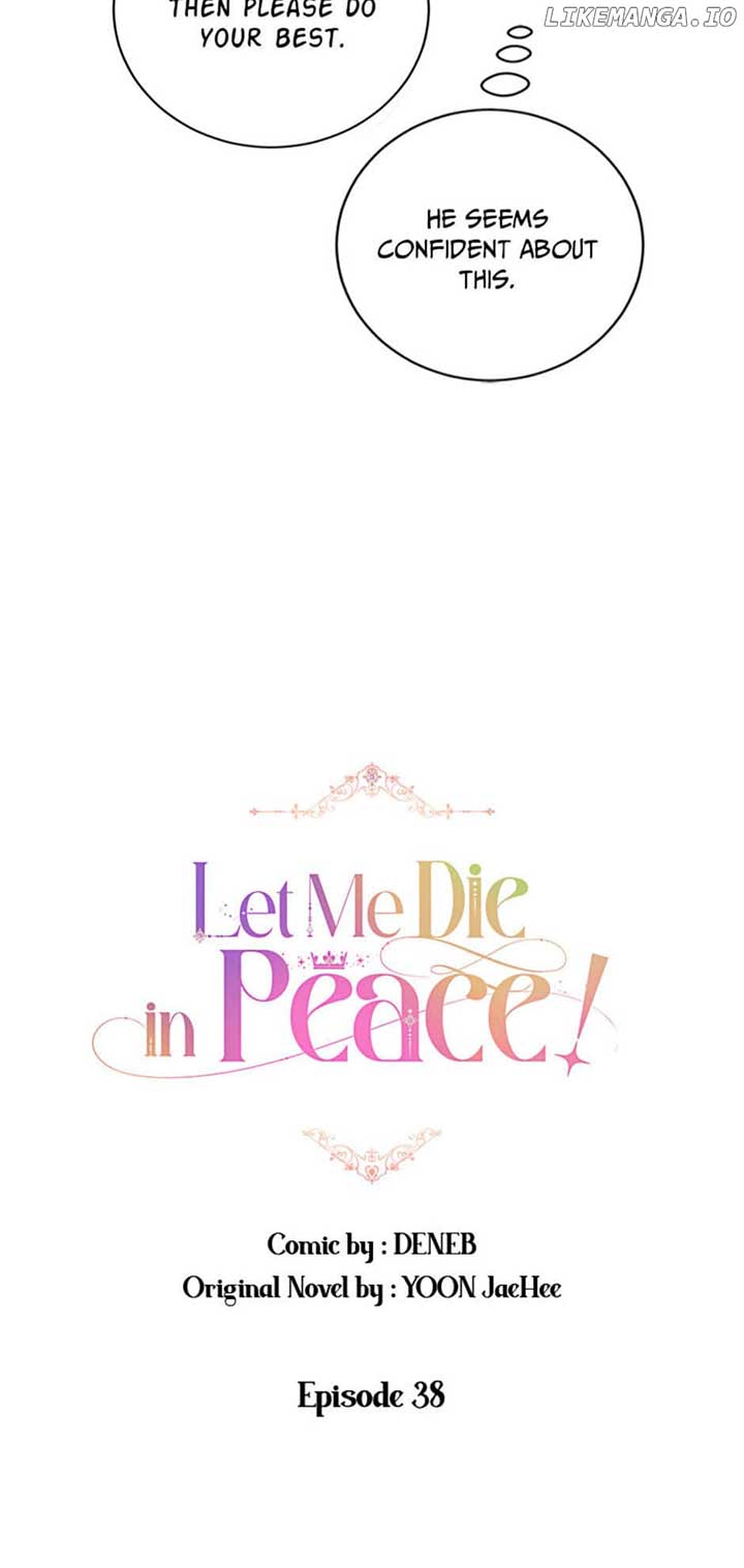 The Princess Wants to Die Comfortably Chapter 38 - Page 19