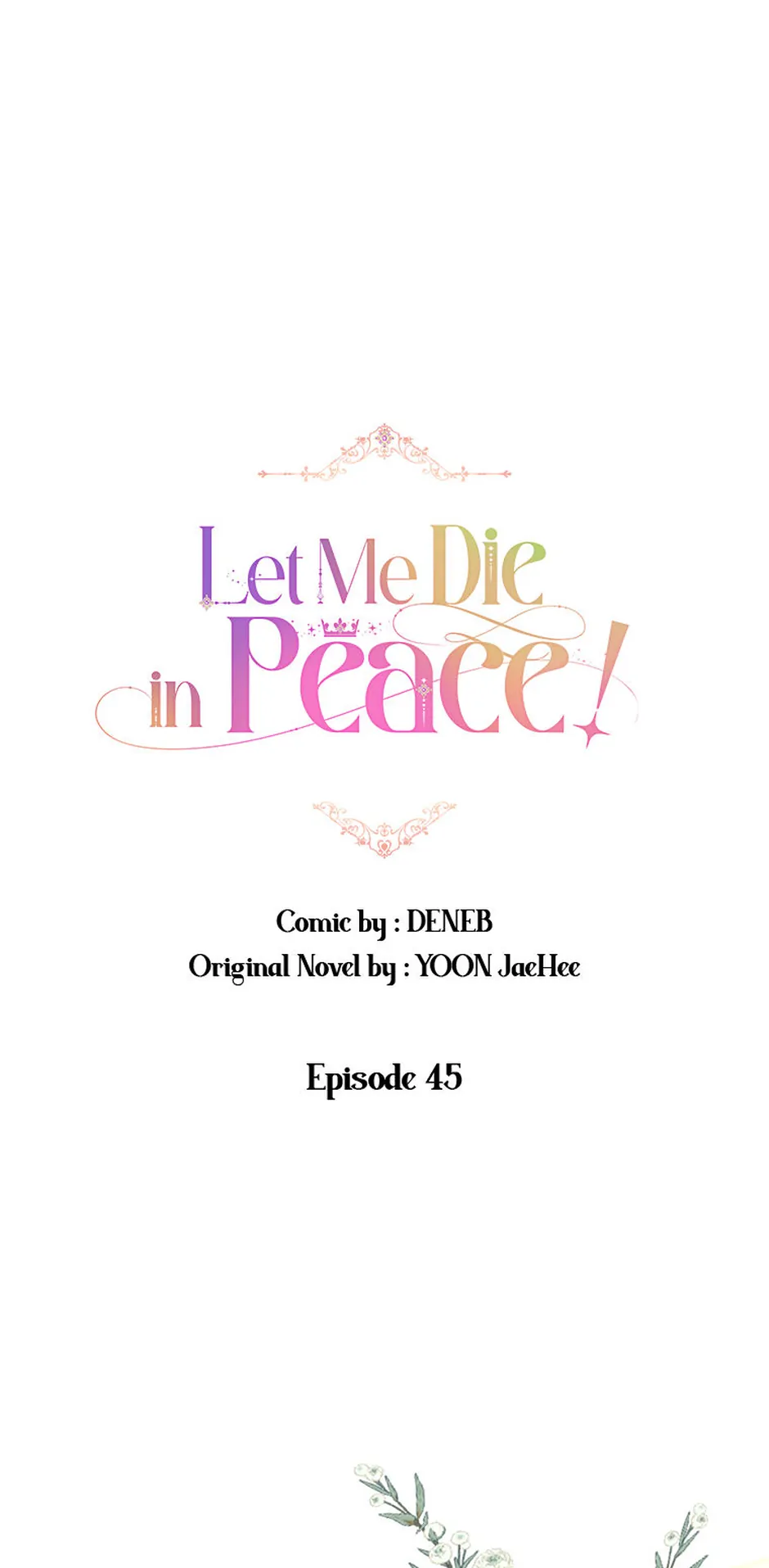 The Princess Wants to Die Comfortably Chapter 45 - Page 18