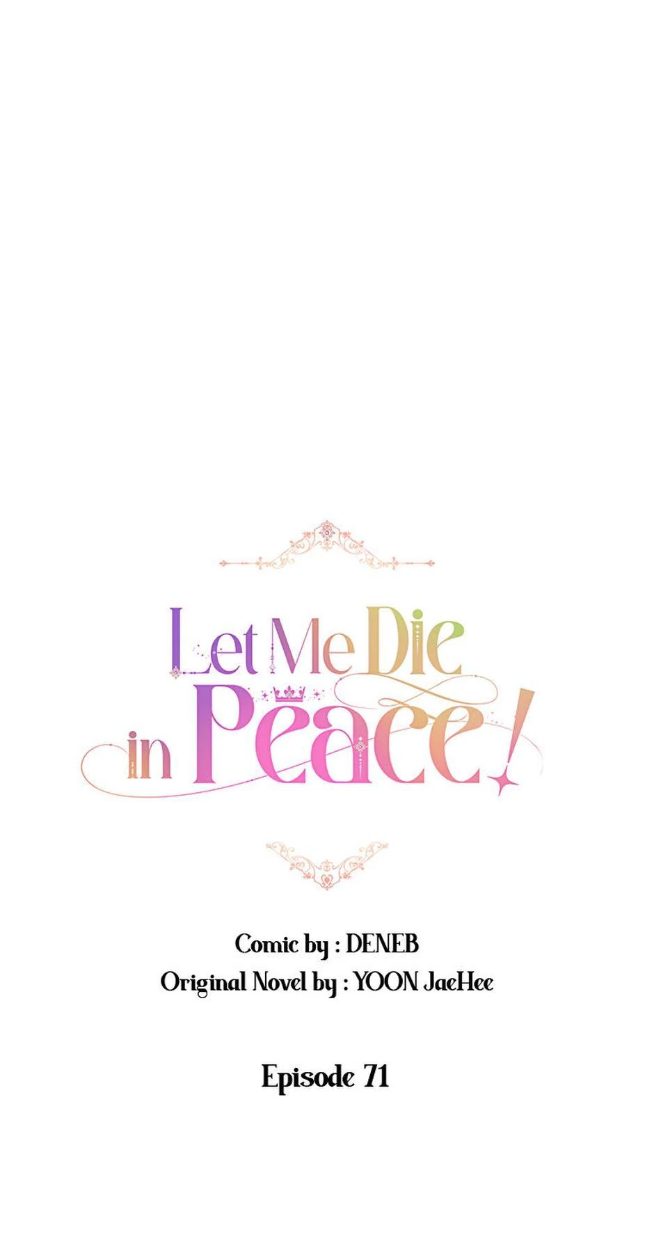 The Princess Wants to Die Comfortably Chapter 71 - Page 51