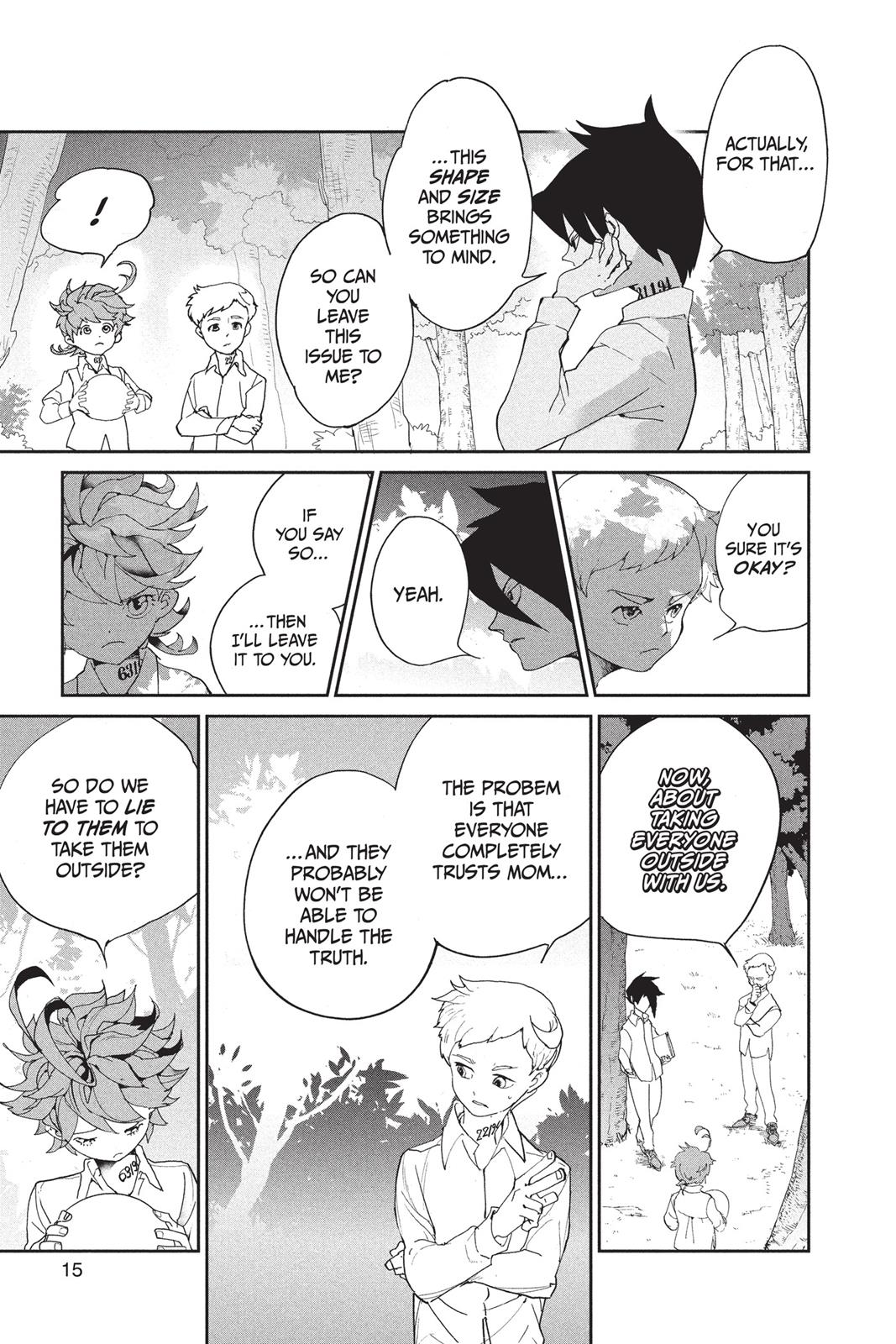 The Promised Neverland Chapter 8 - Page 15
