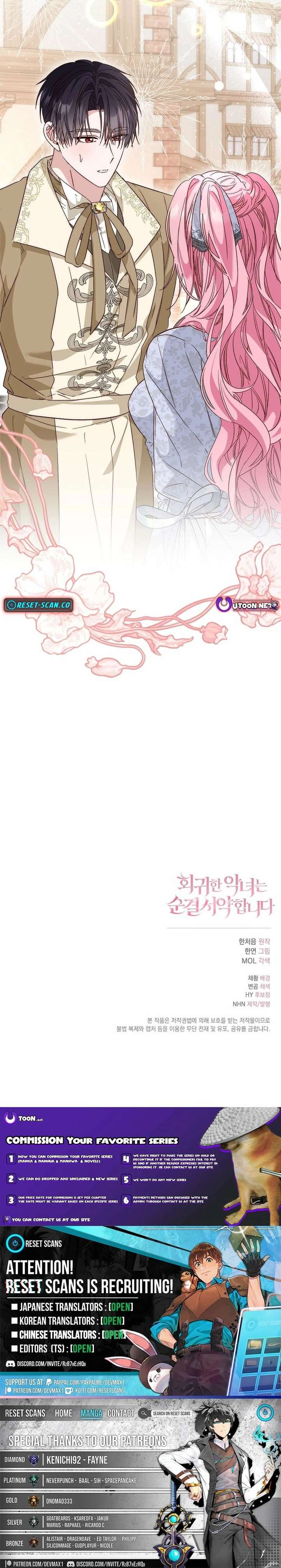 The Regressed Villainess Takes a Vow of Chastity Chapter 28 - Page 19