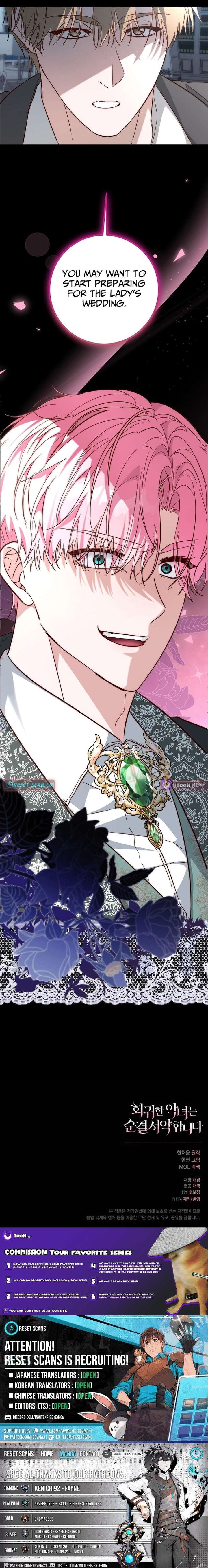 The Regressed Villainess Takes a Vow of Chastity Chapter 33 - Page 25