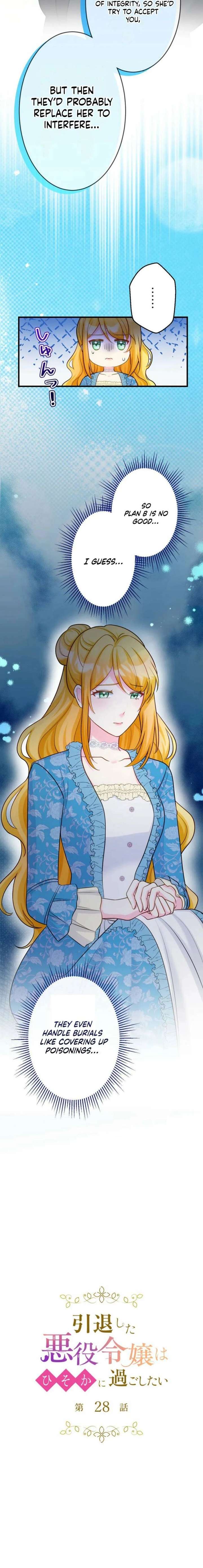 The Retired Villainess Wants to Live Quietly Chapter 28 - Page 10