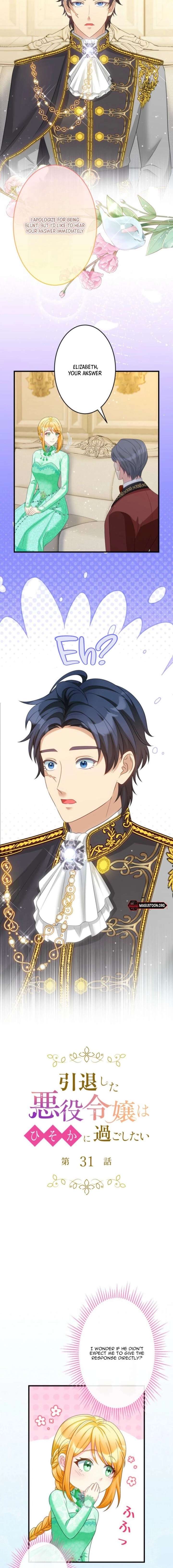 The Retired Villainess Wants to Live Quietly Chapter 31 - Page 7