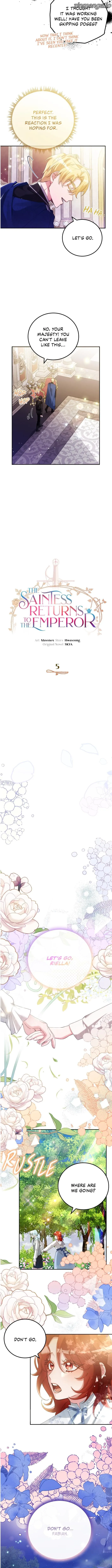 The Saintess Returns To The Emperor Chapter 5 - Page 4