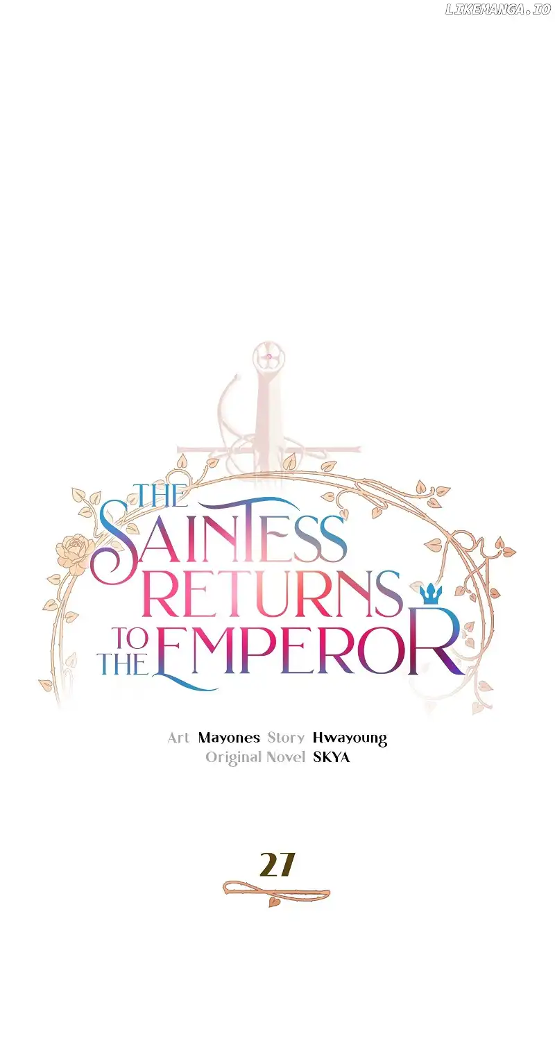 The Saintess Returns To The Emperor Chapter 27 - Page 10