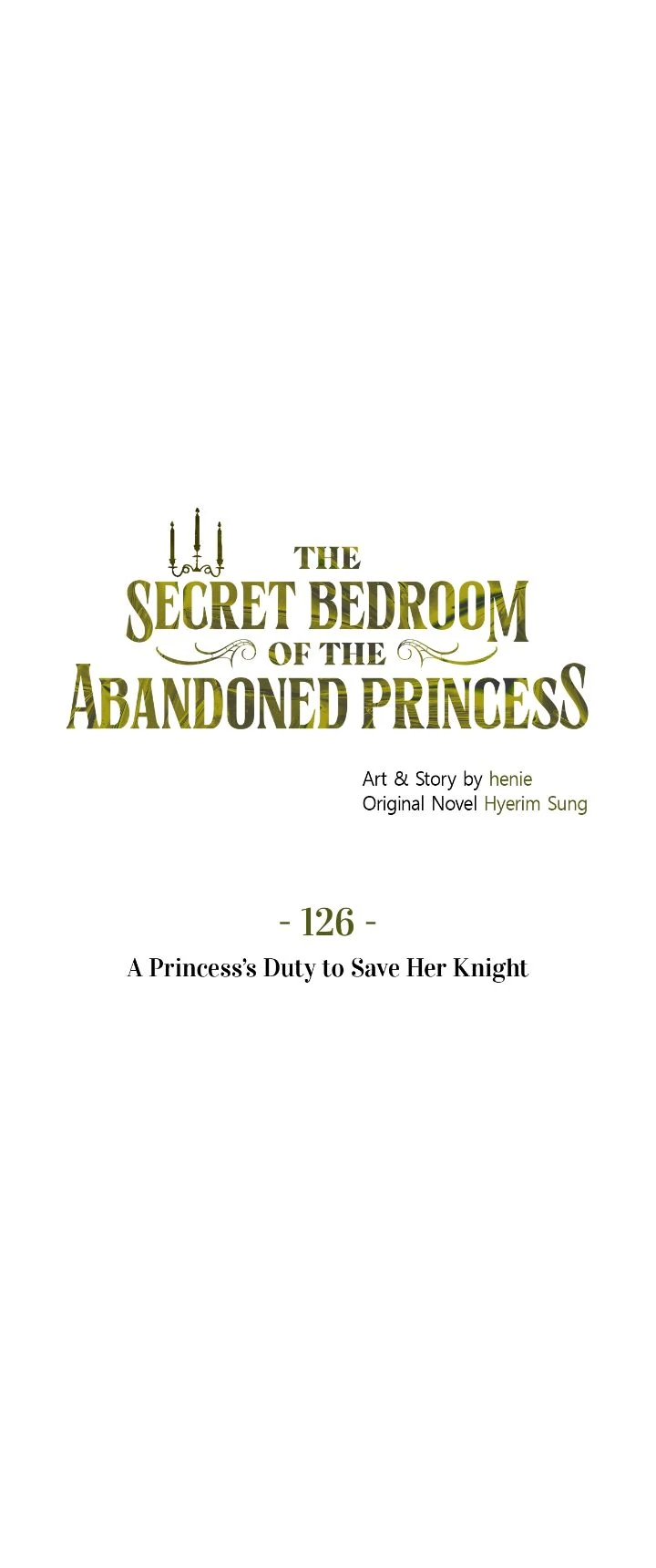 The Secret Bedroom of a Dejected Royal Daughter Chapter 126 - Page 27