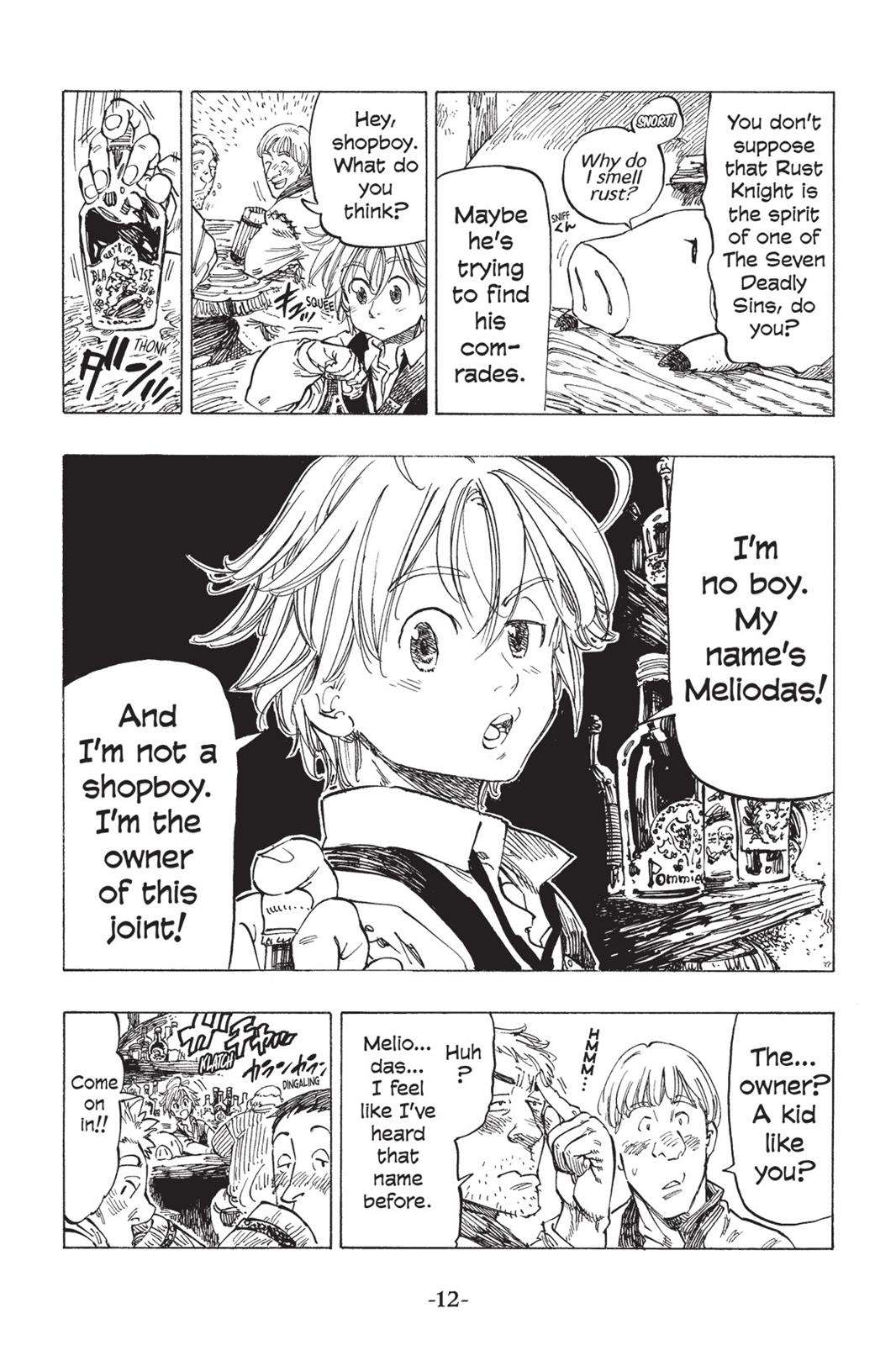 The Seven Deadly Sins Chapter 1 - Page 12