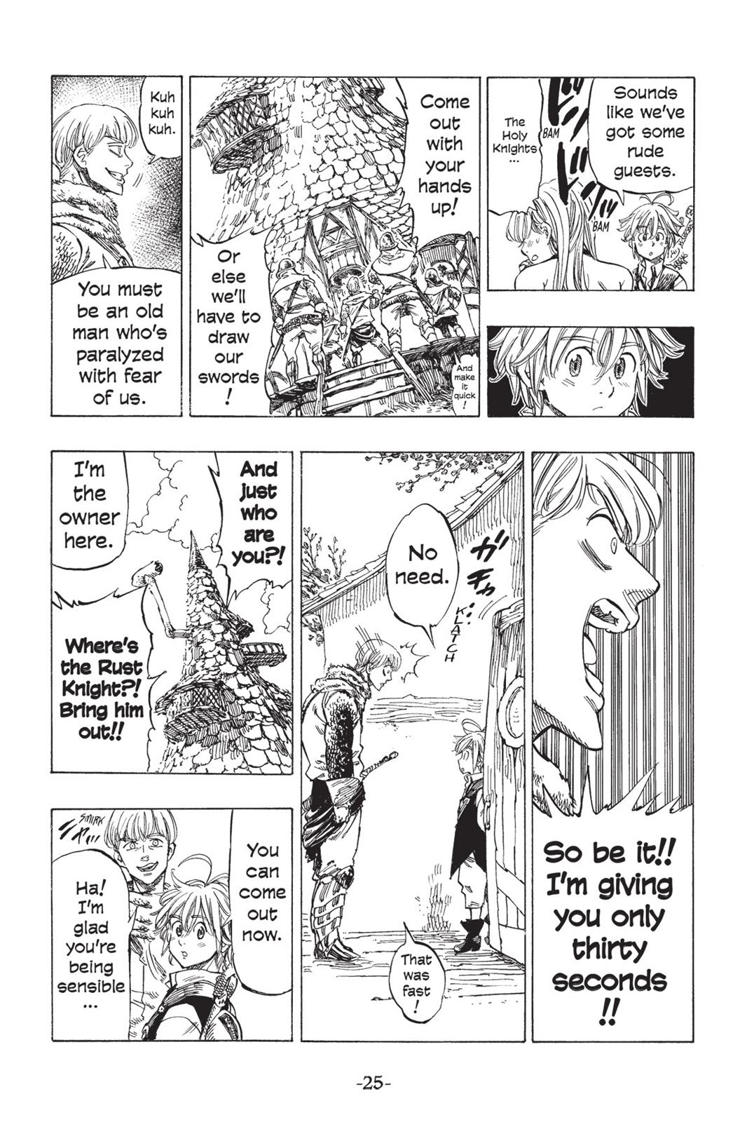 The Seven Deadly Sins Chapter 1 - Page 25