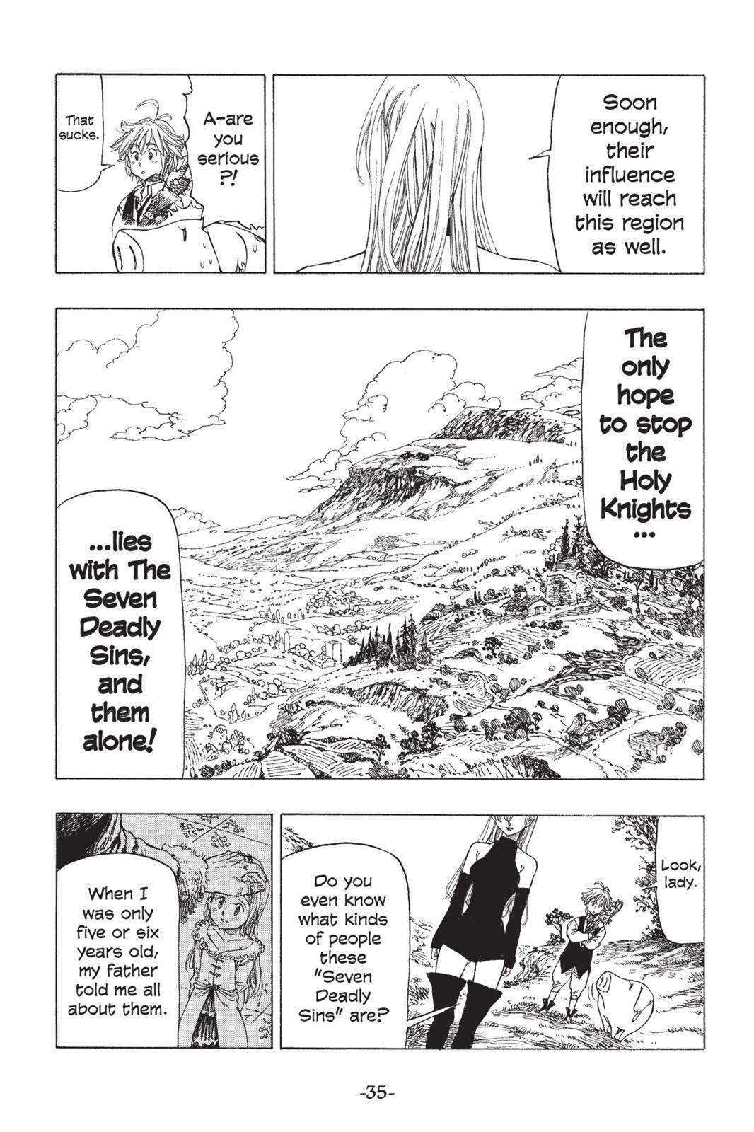 The Seven Deadly Sins Chapter 1 - Page 34