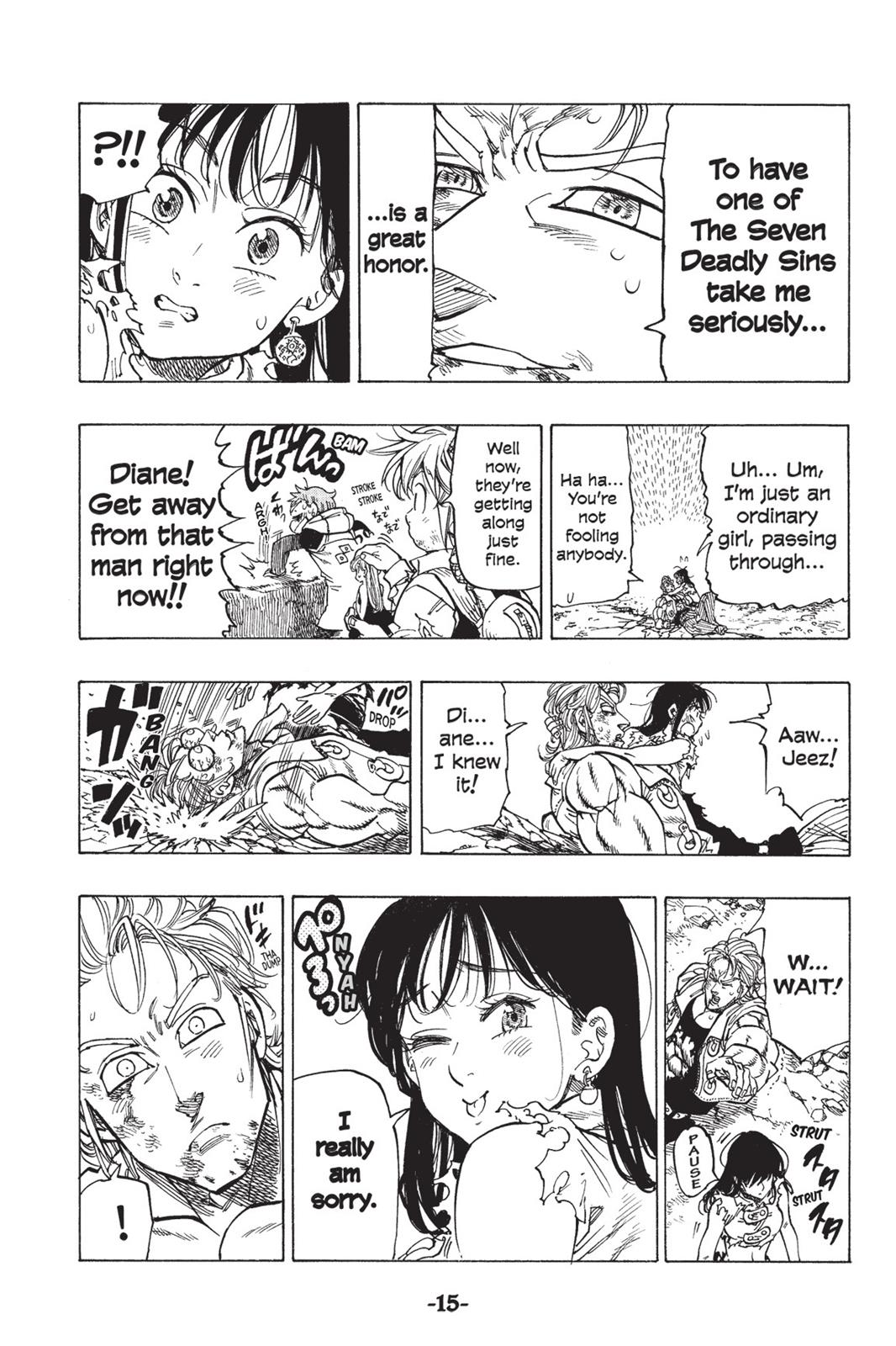 The Seven Deadly Sins Chapter 38 - Page 17