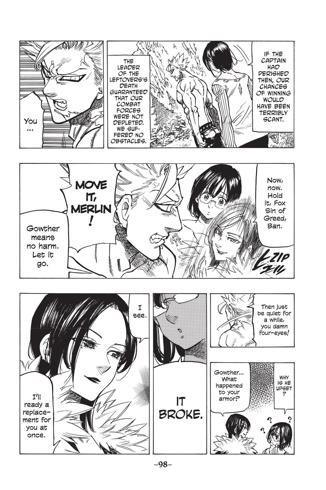 The Seven Deadly Sins Chapter 100 - Page 14