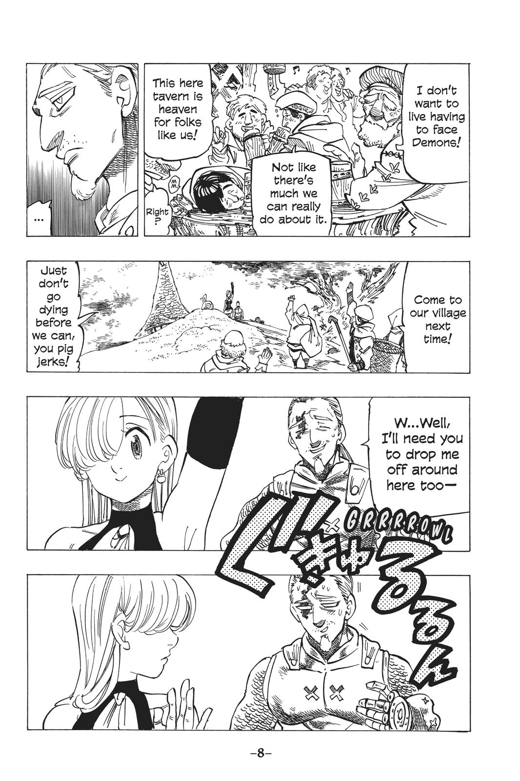 The Seven Deadly Sins Chapter 180 - Page 9