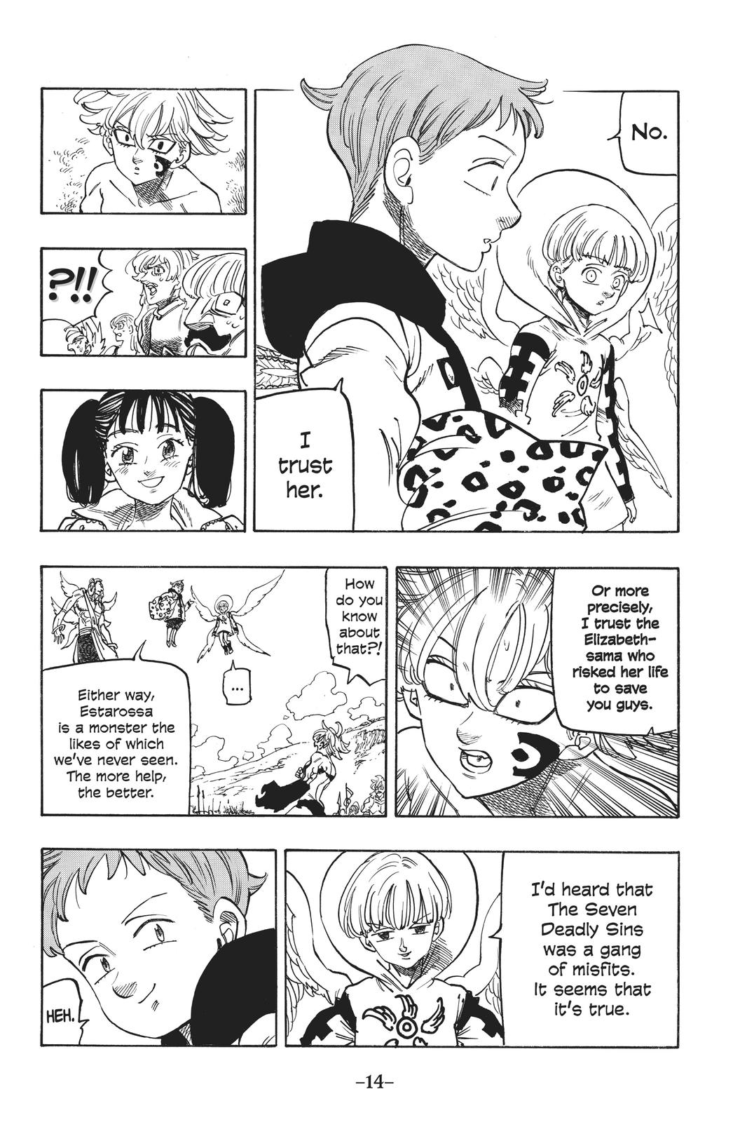 The Seven Deadly Sins Chapter 267 - Page 14
