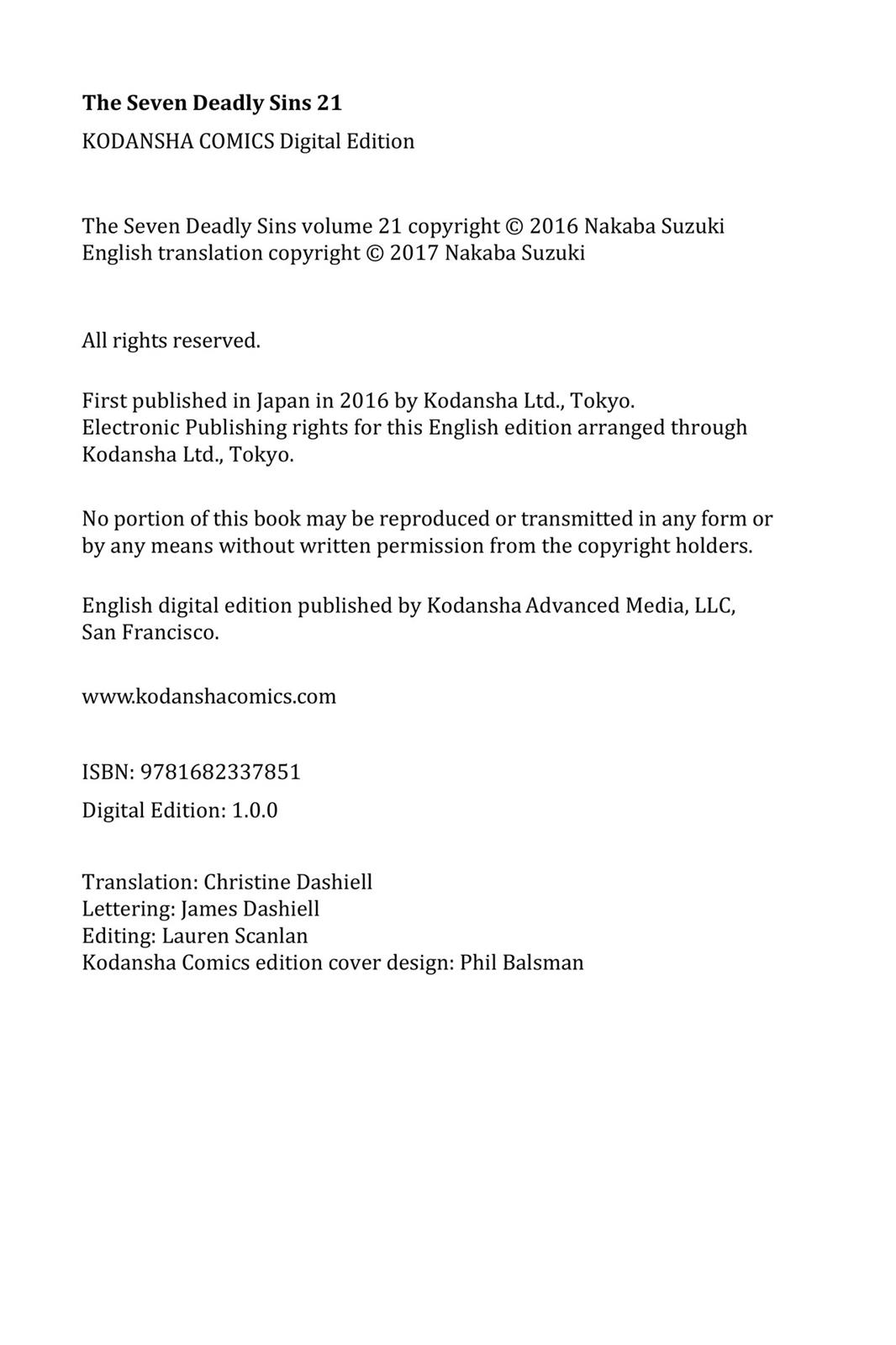 The Seven Deadly Sins Chapter 170.5 - Page 16