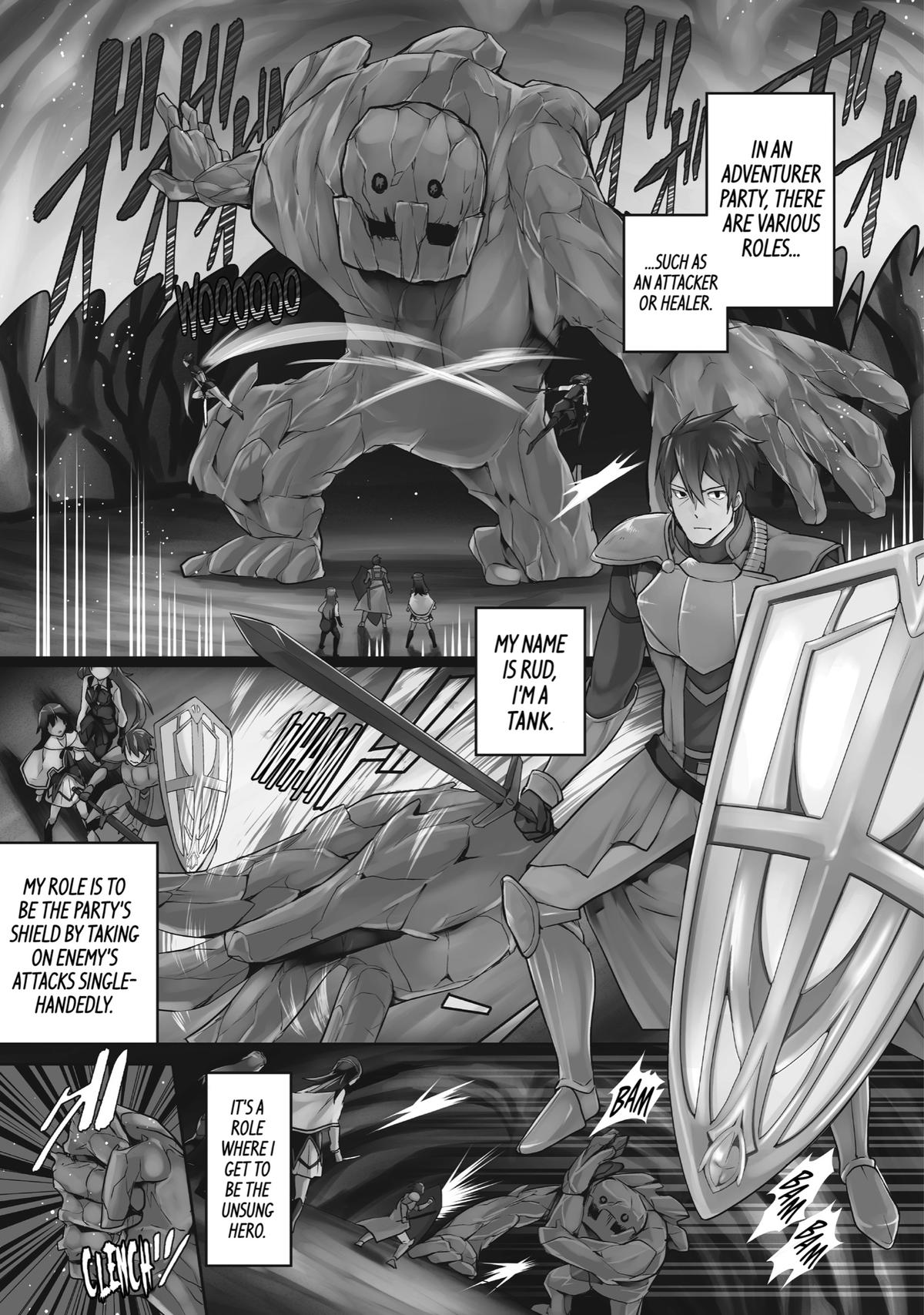 The Strongest Tank's Labyrinth Raids - A Tank with a Rare 9999 Resistance Skill Got Kicked from the Hero's Party Chapter 1 - Page 6
