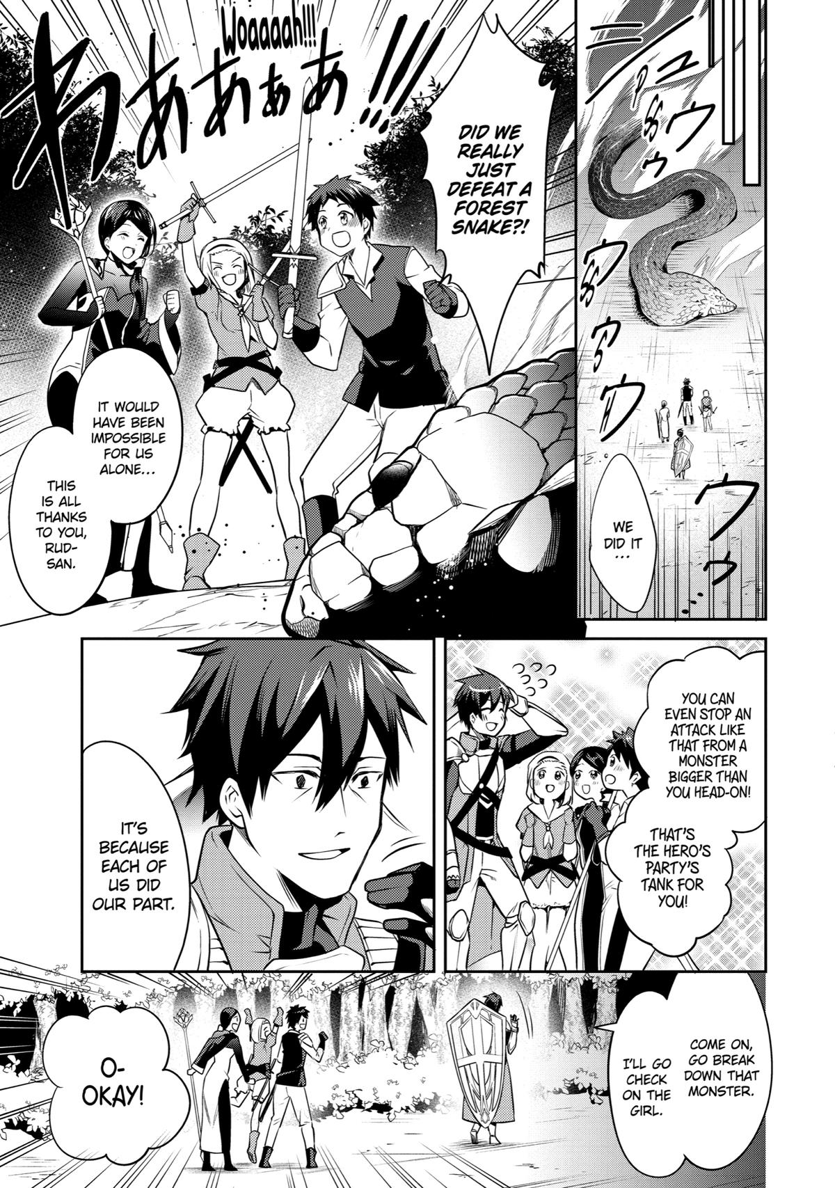 The Strongest Tank's Labyrinth Raids - A Tank with a Rare 9999 Resistance Skill Got Kicked from the Hero's Party Chapter 1 - Page 57