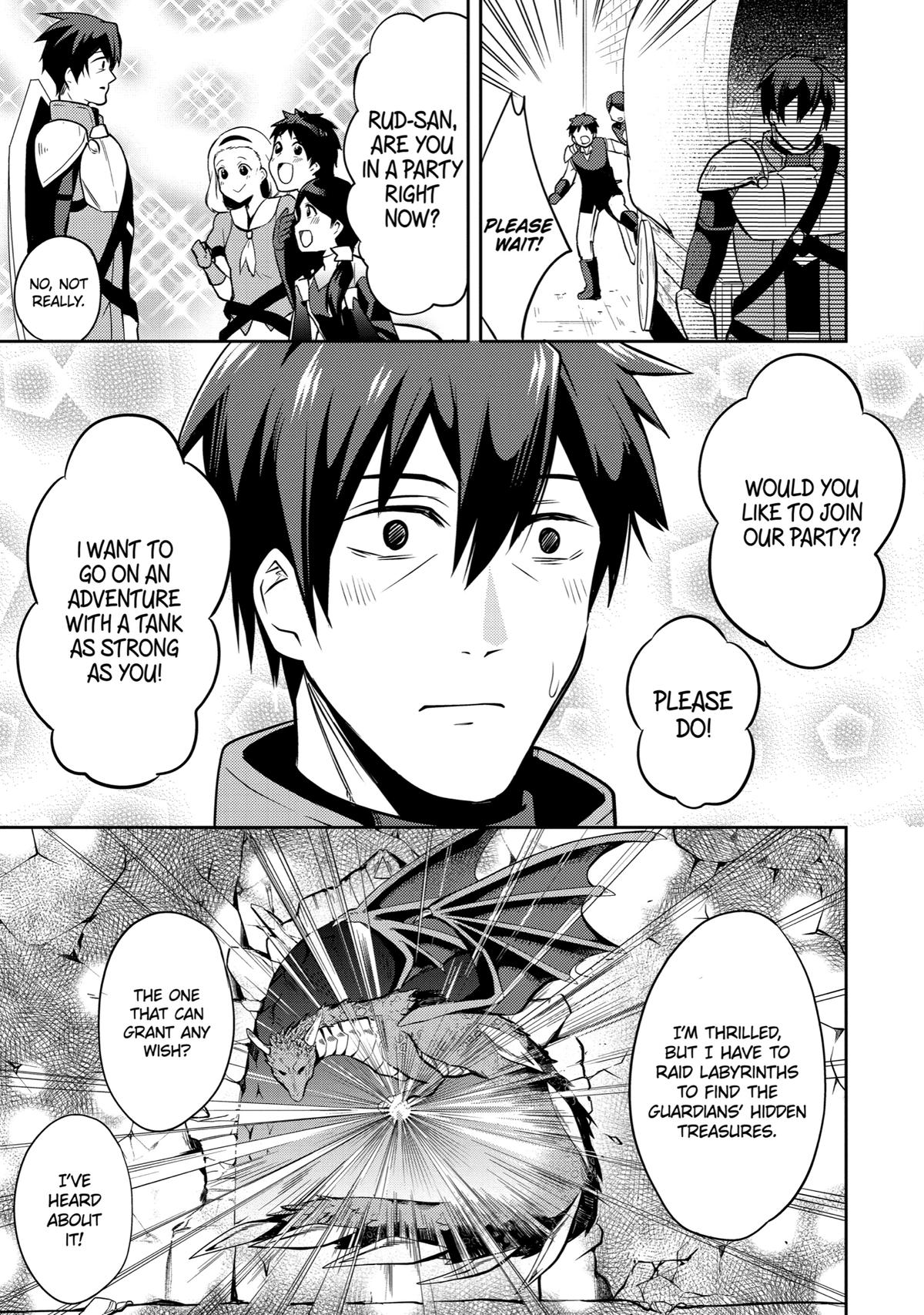 The Strongest Tank's Labyrinth Raids - A Tank with a Rare 9999 Resistance Skill Got Kicked from the Hero's Party Chapter 1 - Page 63