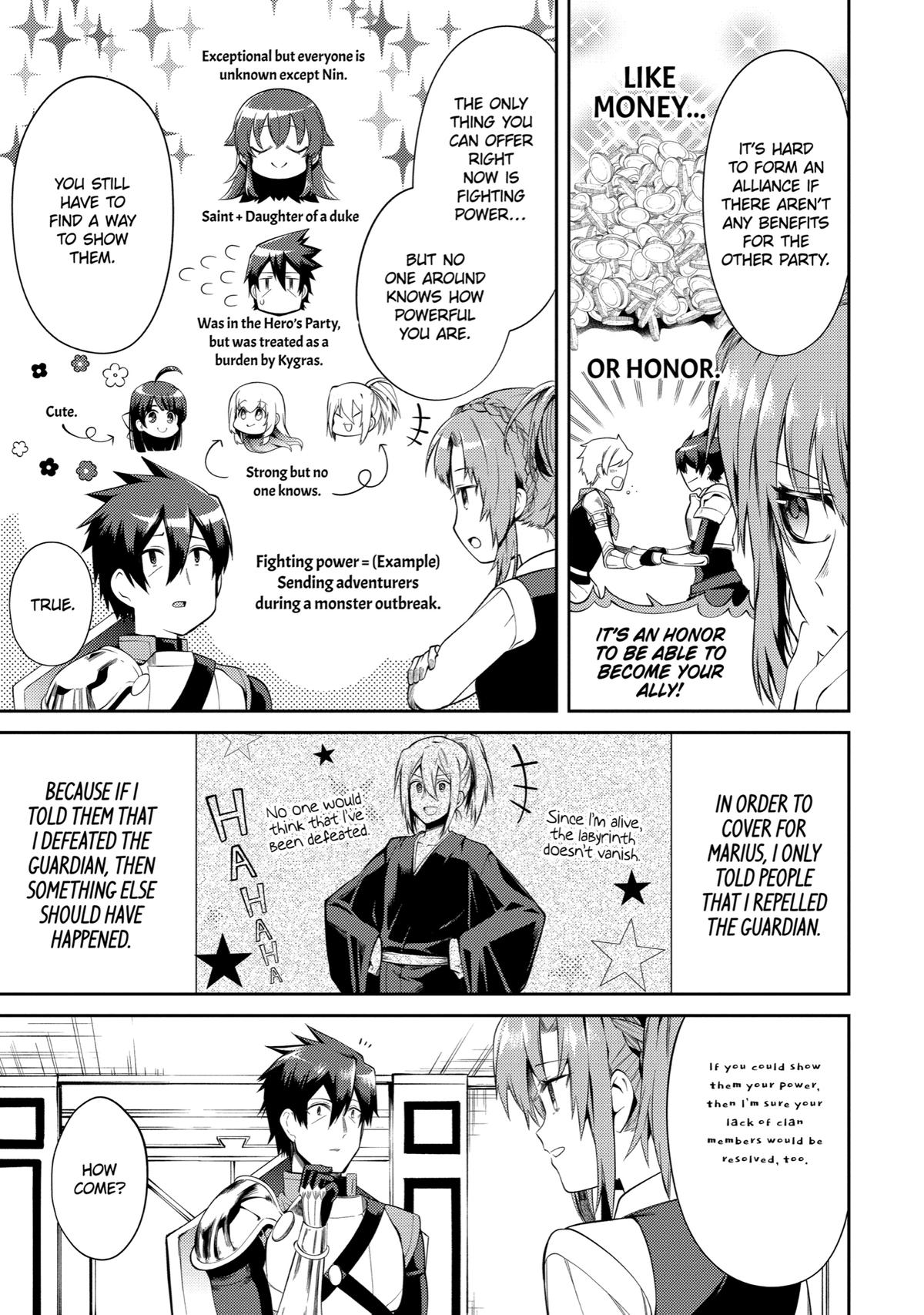 The Strongest Tank's Labyrinth Raids - A Tank with a Rare 9999 Resistance Skill Got Kicked from the Hero's Party Chapter 12 - Page 11