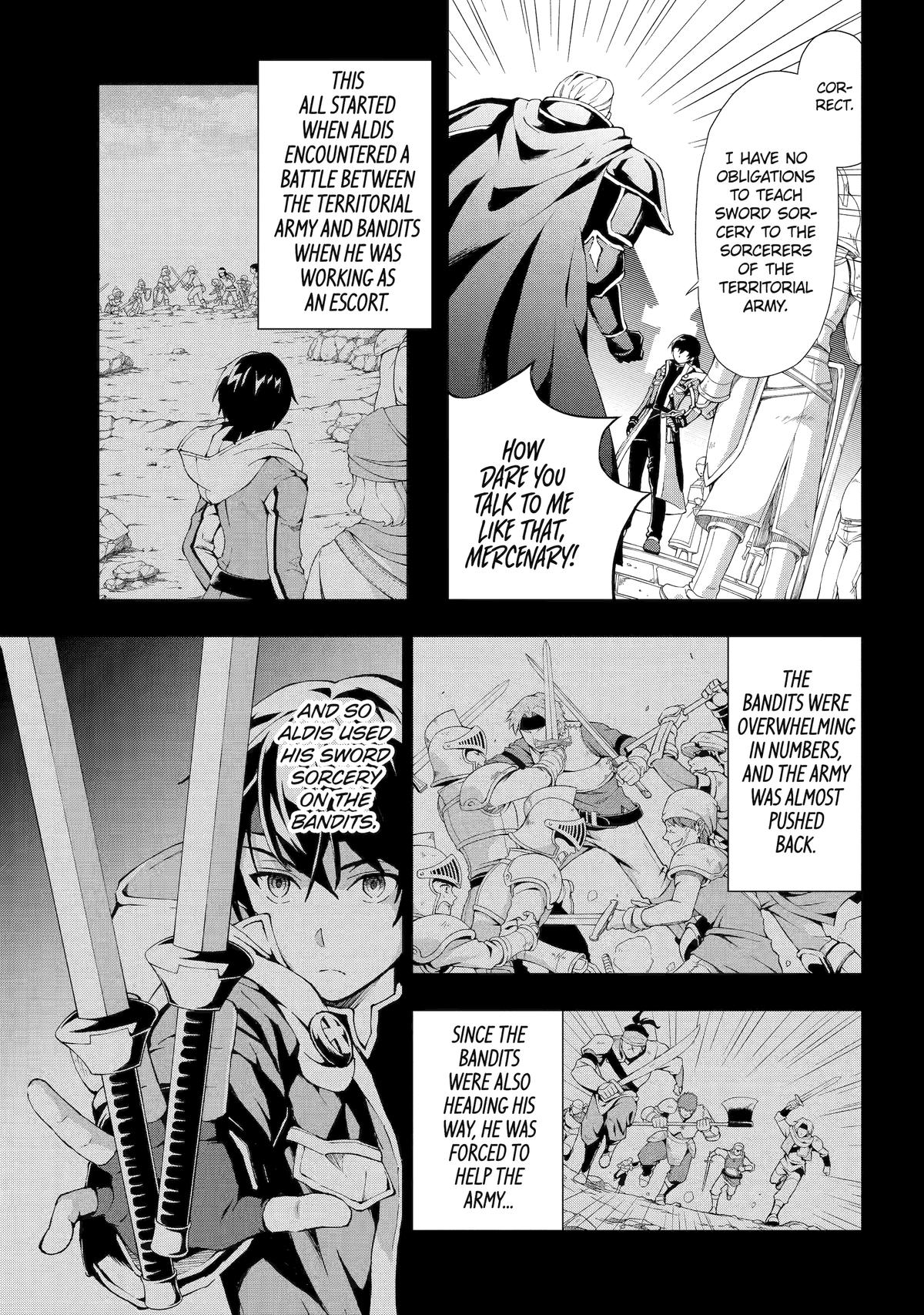 The Swordsman Dubbed the Sorcerer of Countless Swords Chapter 1 - Page 14