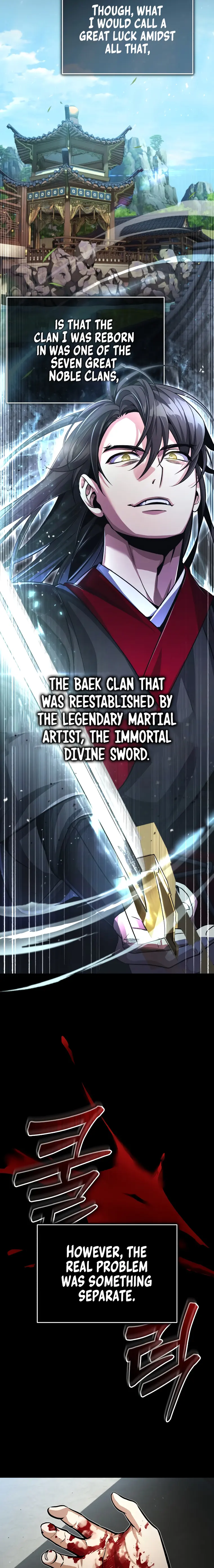 The Terminally Ill Young Master of the Baek Clan Chapter 1 - Page 11