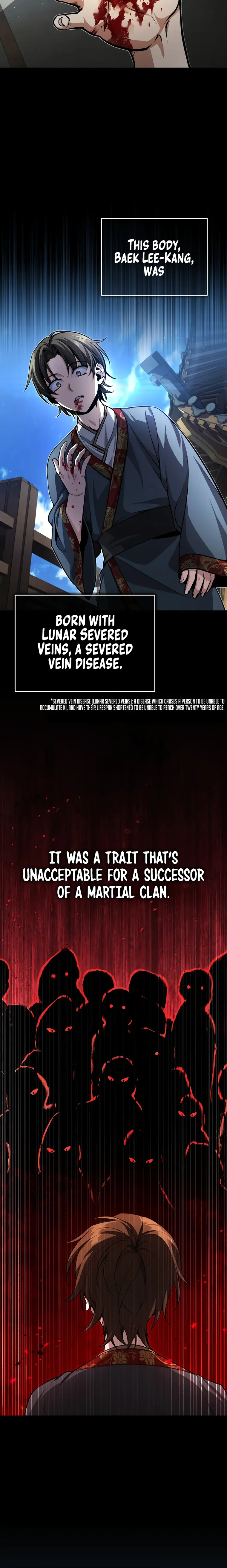 The Terminally Ill Young Master of the Baek Clan Chapter 1 - Page 12