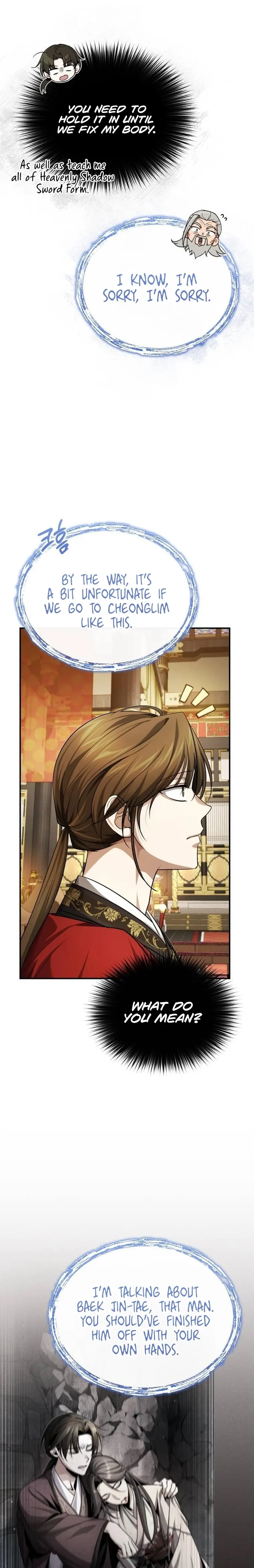 The Terminally Ill Young Master of the Baek Clan Chapter 33 - Page 37