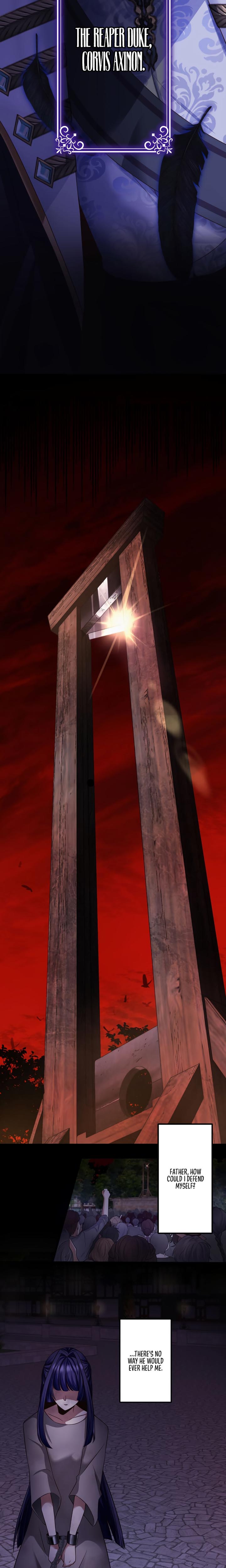 The Villainess Can’t Take Revenge on Her Reaper Father Chapter 1 - Page 21