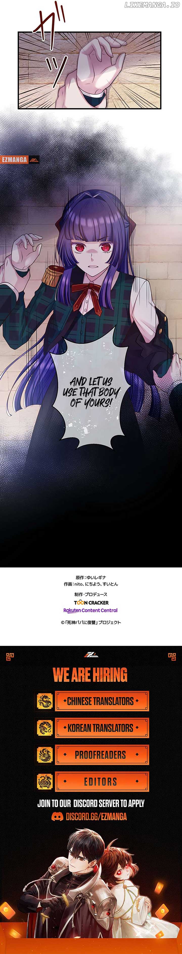 The Villainess Can’t Take Revenge on Her Reaper Father Chapter 43 - Page 8