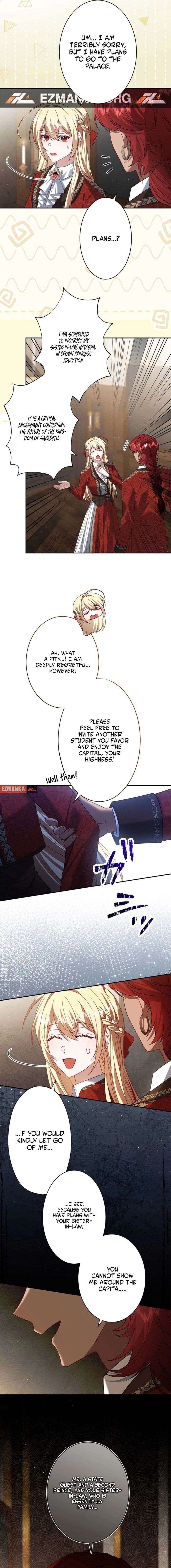 The Villainess Who Wants to Break Off the Engagement at All Costs, but the Muscle-Brained Crown Prince Absolutely Won’t Let Her Escape Chapter 30 - Page 5