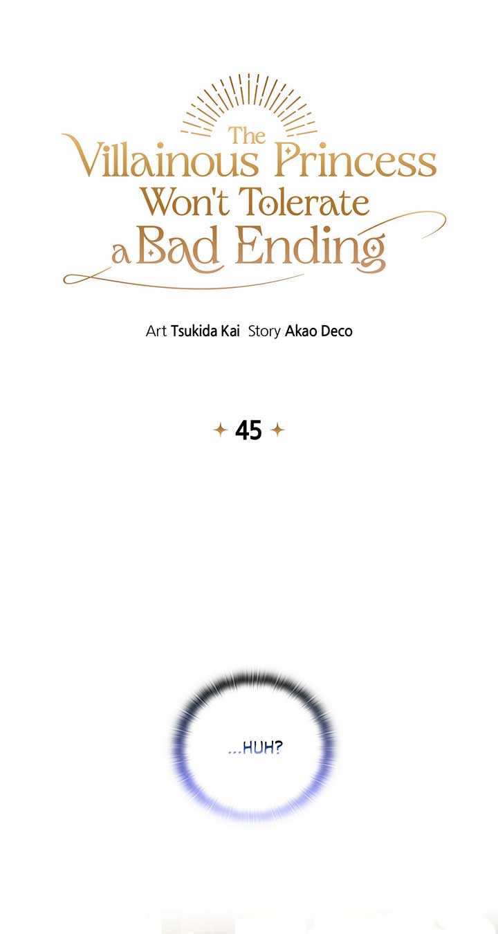 The Villainous Princess Won’t Tolerate a Bad Ending Chapter 45 - Page 9