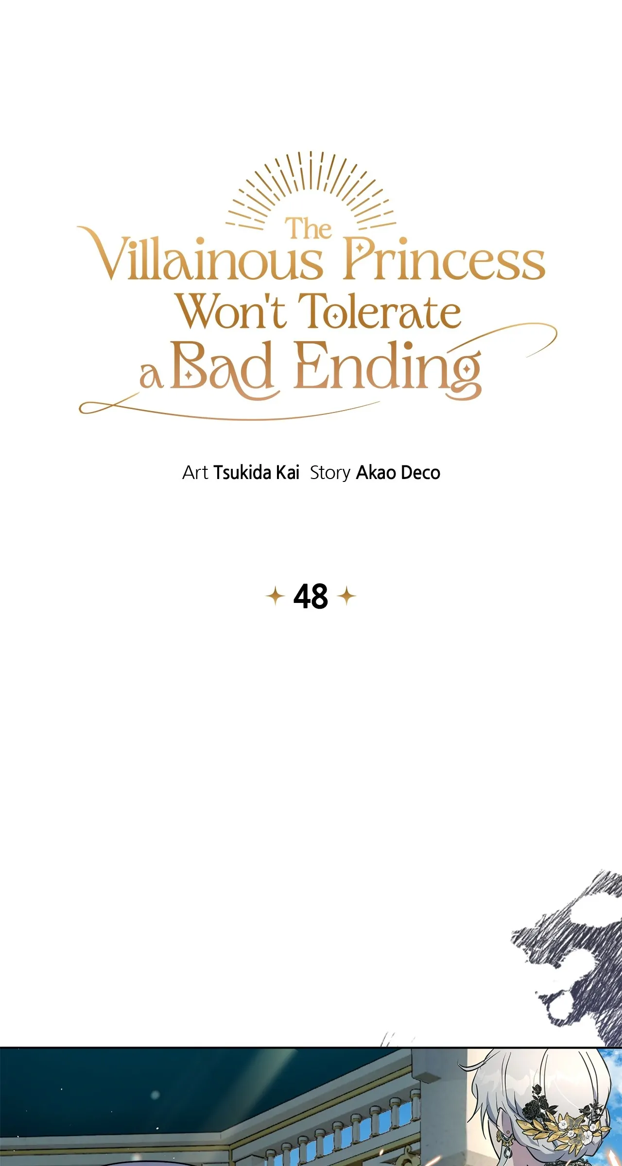 The Villainous Princess Won’t Tolerate a Bad Ending Chapter 48 - Page 4