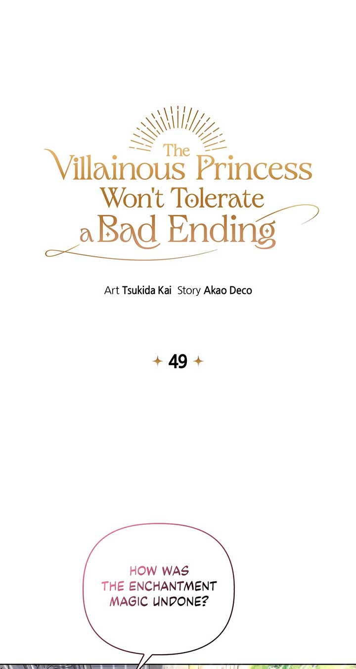 The Villainous Princess Won’t Tolerate a Bad Ending Chapter 49 - Page 8