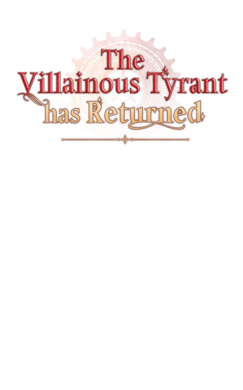 The villain tyrant has returned - Chapter 53 - 59
