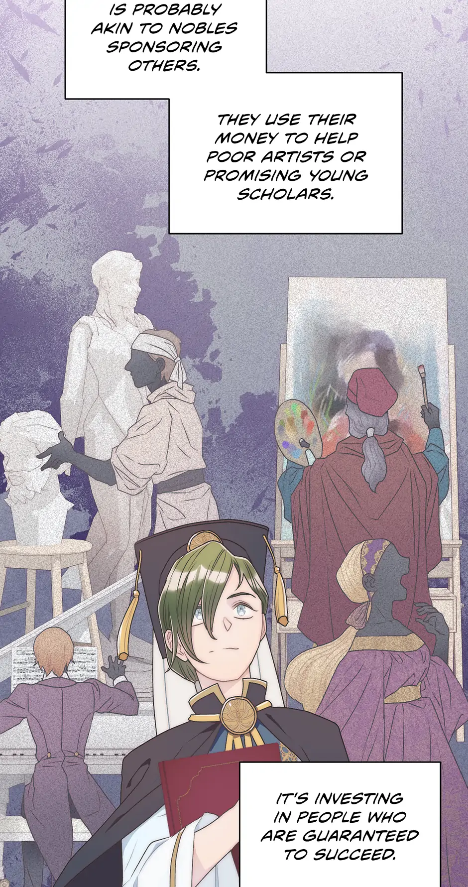 The Youngest Child of the Family Is Preventing the World From Ending Chapter 32 - Page 64