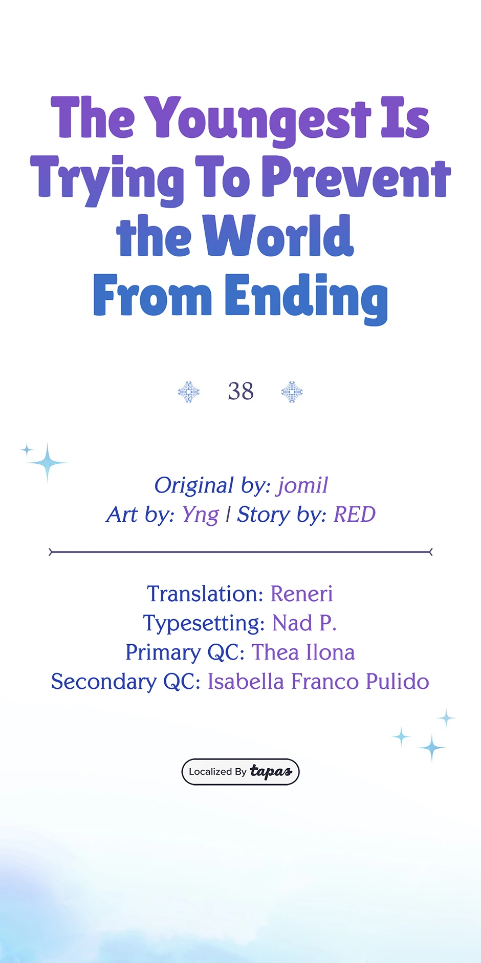 The Youngest Child of the Family Is Preventing the World From Ending Chapter 38 - Page 18