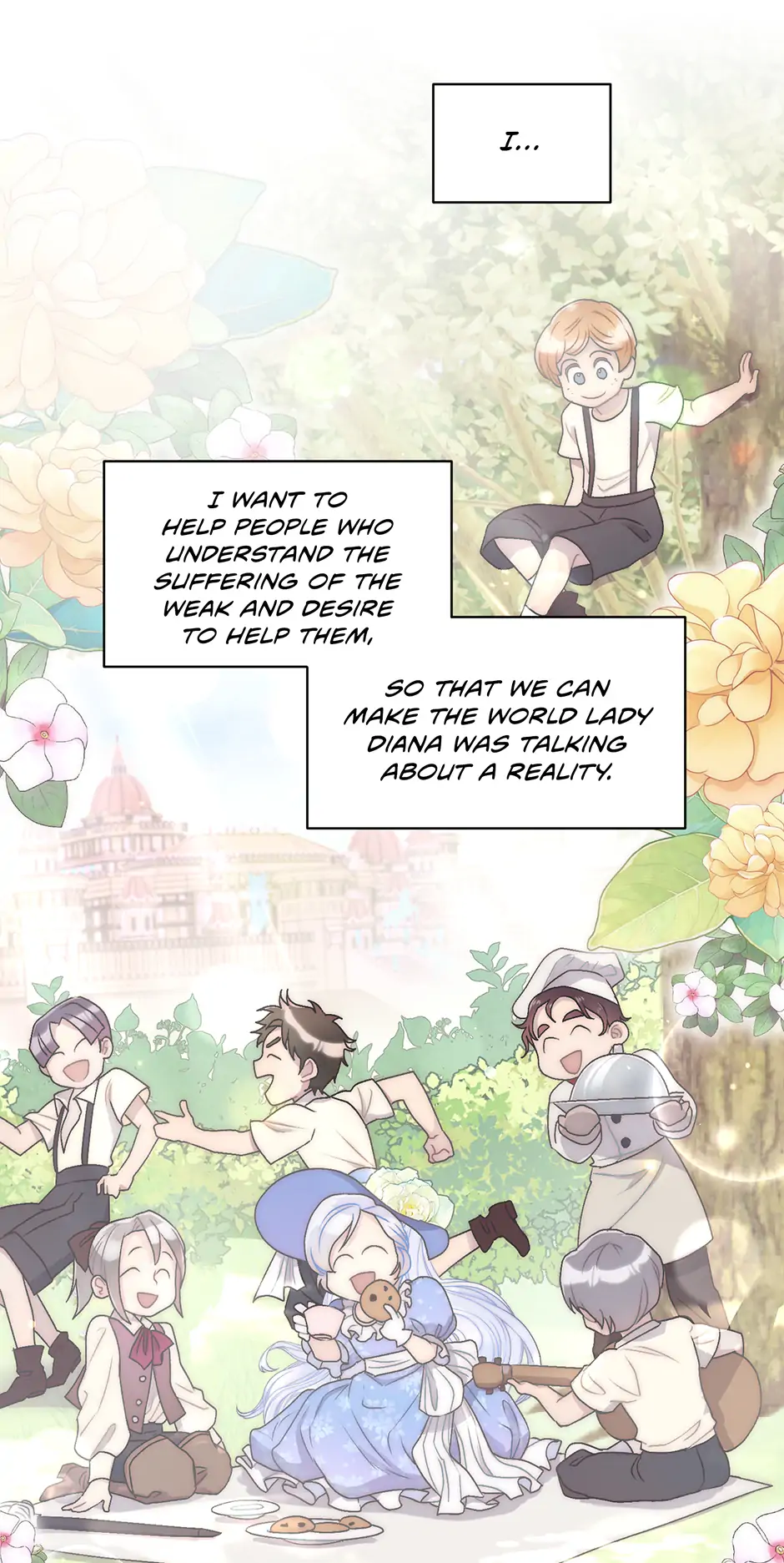 The Youngest Child of the Family Is Preventing the World From Ending Chapter 40 - Page 70